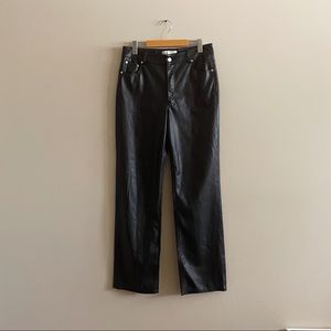Zara leather pants